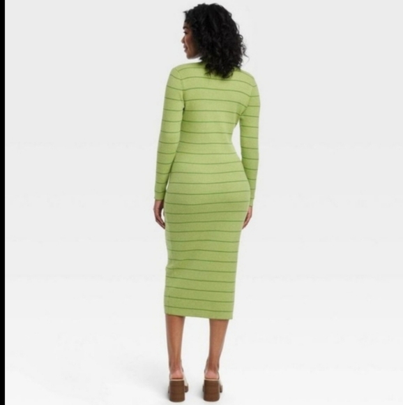 Sweater Dress Plus Size Dress Business Office Wear Career Minimalist - Picture 4 of 10